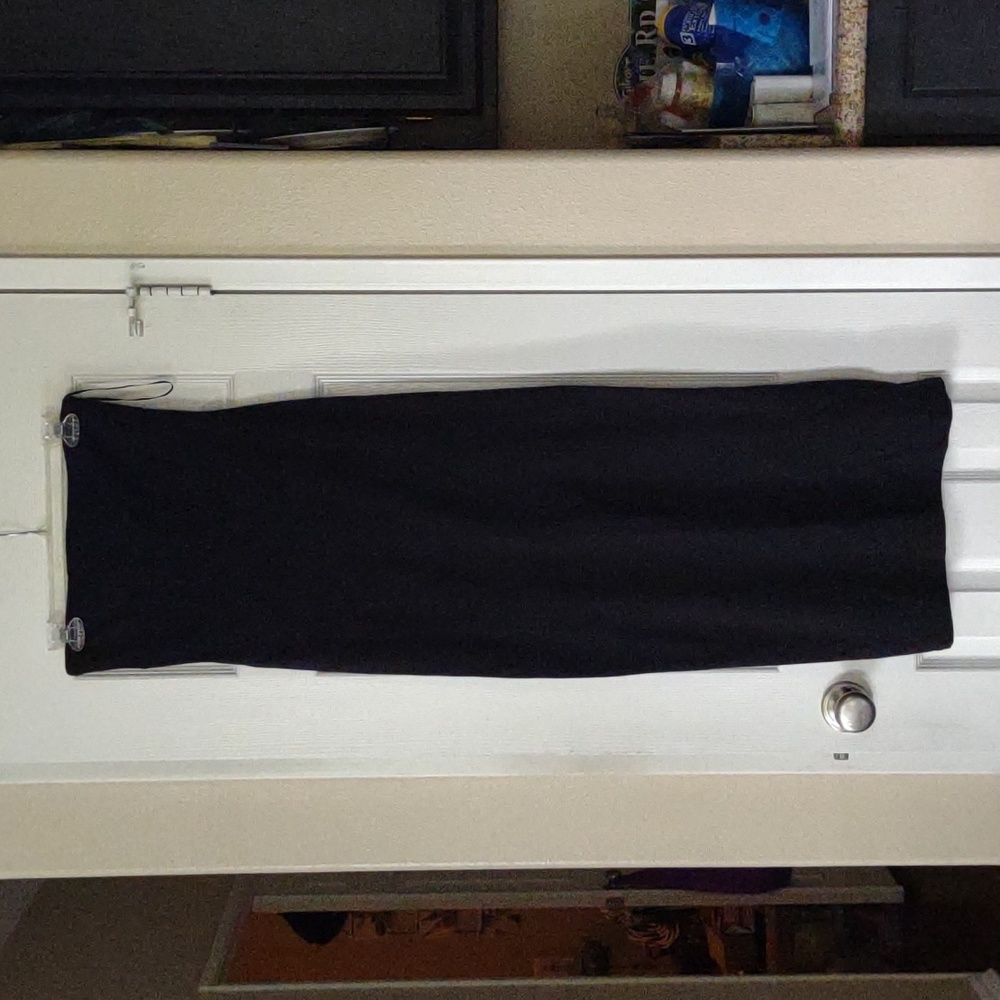 Black tube dress